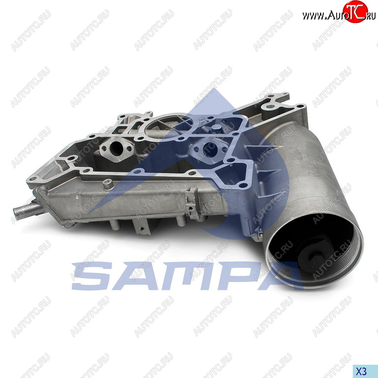 36 949 р. Корпус MERCEDES дв.OM501,502LA радиатора масляного SAMPA SAMPA 205.228  с доставкой в г. Керчь