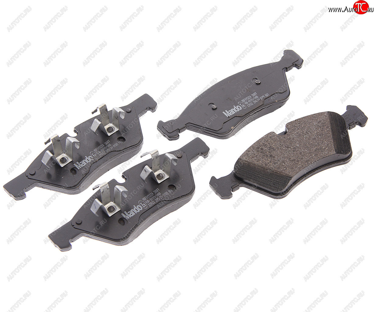 2 299 р. Колодки тормозные MERCEDES W164 (ML),X164 (GL),W211,W251 (04-) передние (4шт.) MANDO MANDO mbf015224 MANDO mbf015224  с доставкой в г. Керчь