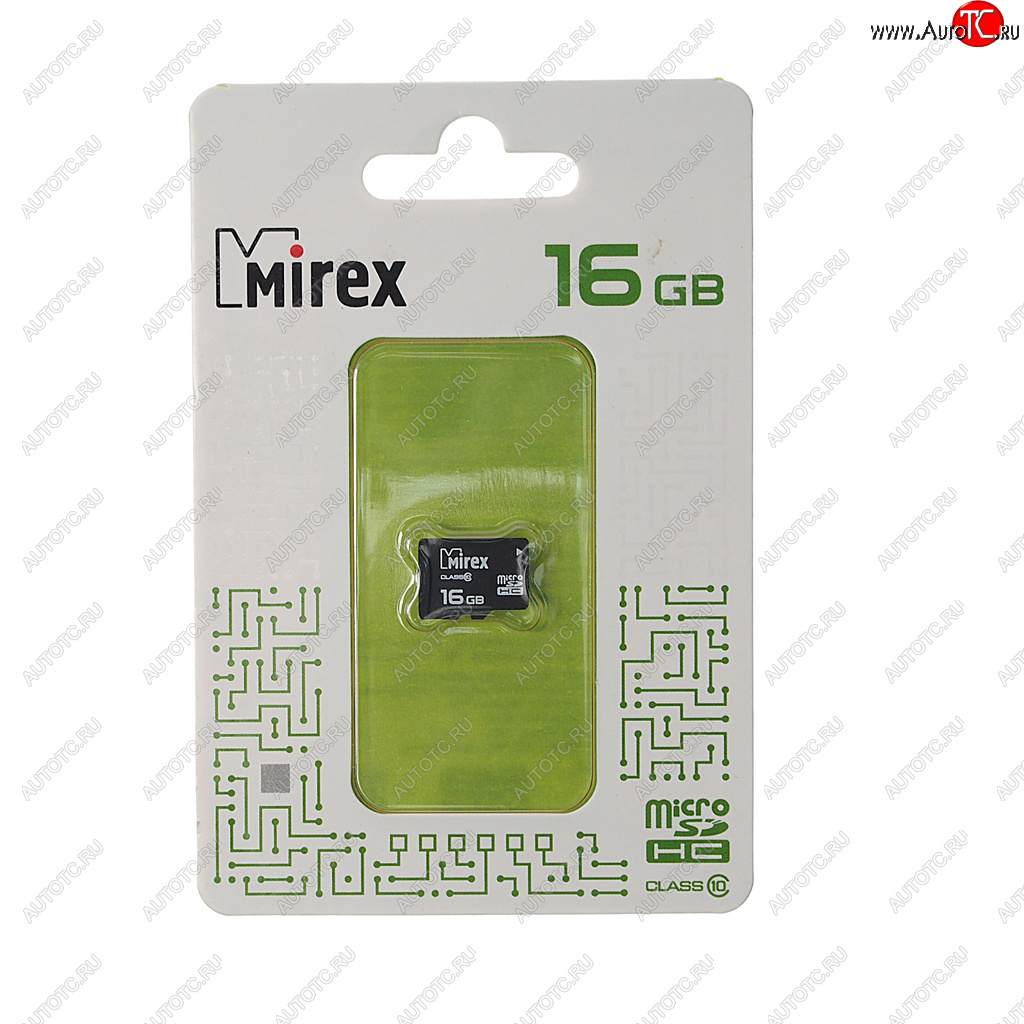 369 р. Карта памяти 16GB MicroSD class 10 MIREX MIREX 13612-mc10sd16  с доставкой в г. Керчь