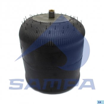 5 899 р. Пневморессора MERCEDES ROR (металлический стакан) SAMPA SAMPA sp554737-k21  с доставкой в г. Керчь. Увеличить фотографию 1