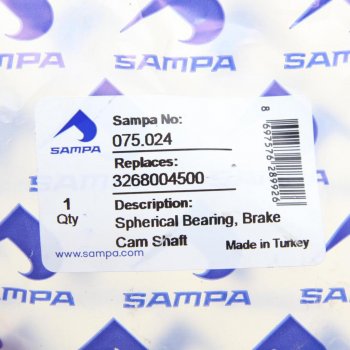 399 р. Подшипник SAF вала тормозного (38x51.5) SAMPA SAMPA 075.024  с доставкой в г. Керчь. Увеличить фотографию 3