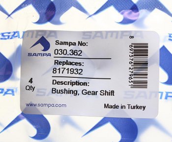 47 р. Втулка VOLVO FH12 кулисы КПП SAMPA SAMPA 030.362  с доставкой в г. Керчь. Увеличить фотографию 3