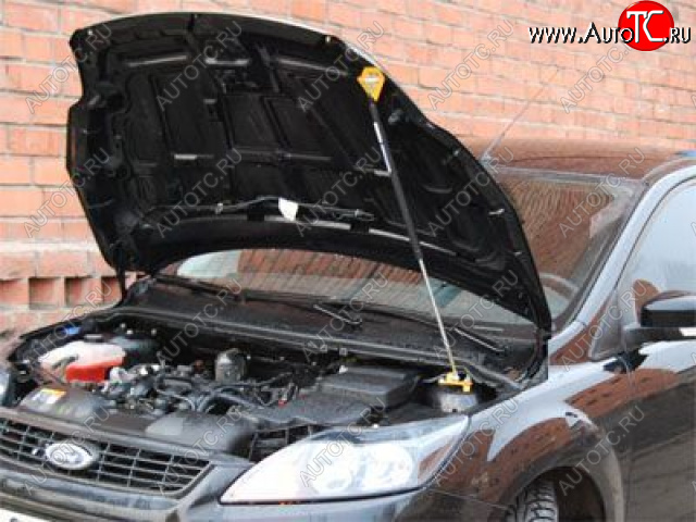 2 049 р. Упор капота Ford Focus II (2008-2011) ТехноМастер ТехноМастер 8231.6700.04  с доставкой в г. Керчь