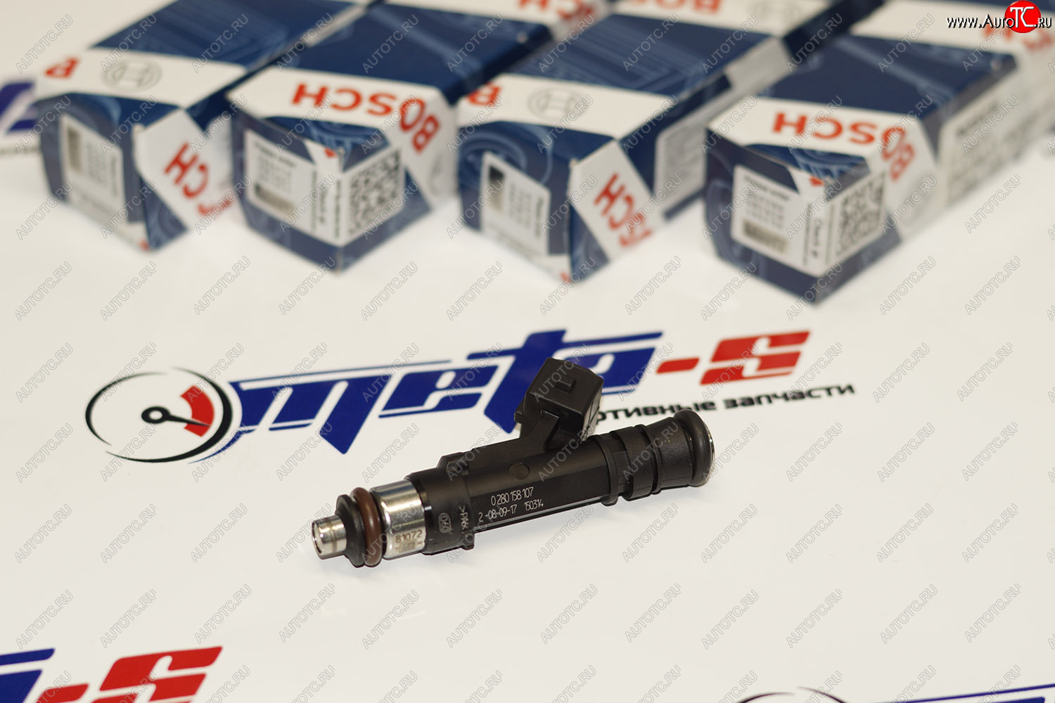 8 749 р. Форсунки топливные 192cc Bosch 0 280 158 107 (4 шт. оригинал) Волга BOSCH 280158107  с доставкой в г. Керчь