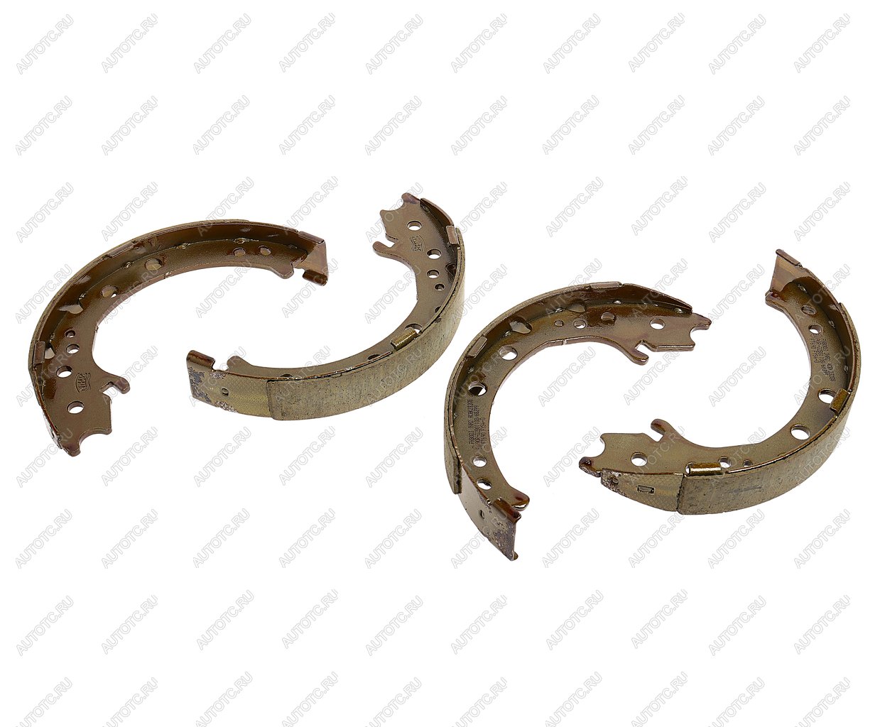 3 899 р. Колодки тормозные задние барабанные (4шт.) NIBK Honda CR-V RE1,RE2,RE3,RE4,RE5,RE7 дорестайлинг (2007-2010)  с доставкой в г. Керчь