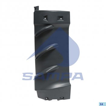 1 829 р. Дефлектор MAN TGA,TGL,TGM кабины правый SAMPA SAMPA 18200115  с доставкой в г. Керчь. Увеличить фотографию 1