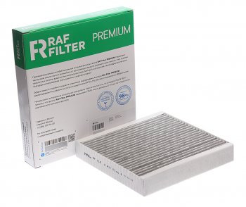 1 099 р. Фильтр воздушный салона GEELY Atlas (16-) угольный антиаллергенный RAF FILTER RAF FILTER rf016  с доставкой в г. Керчь. Увеличить фотографию 1