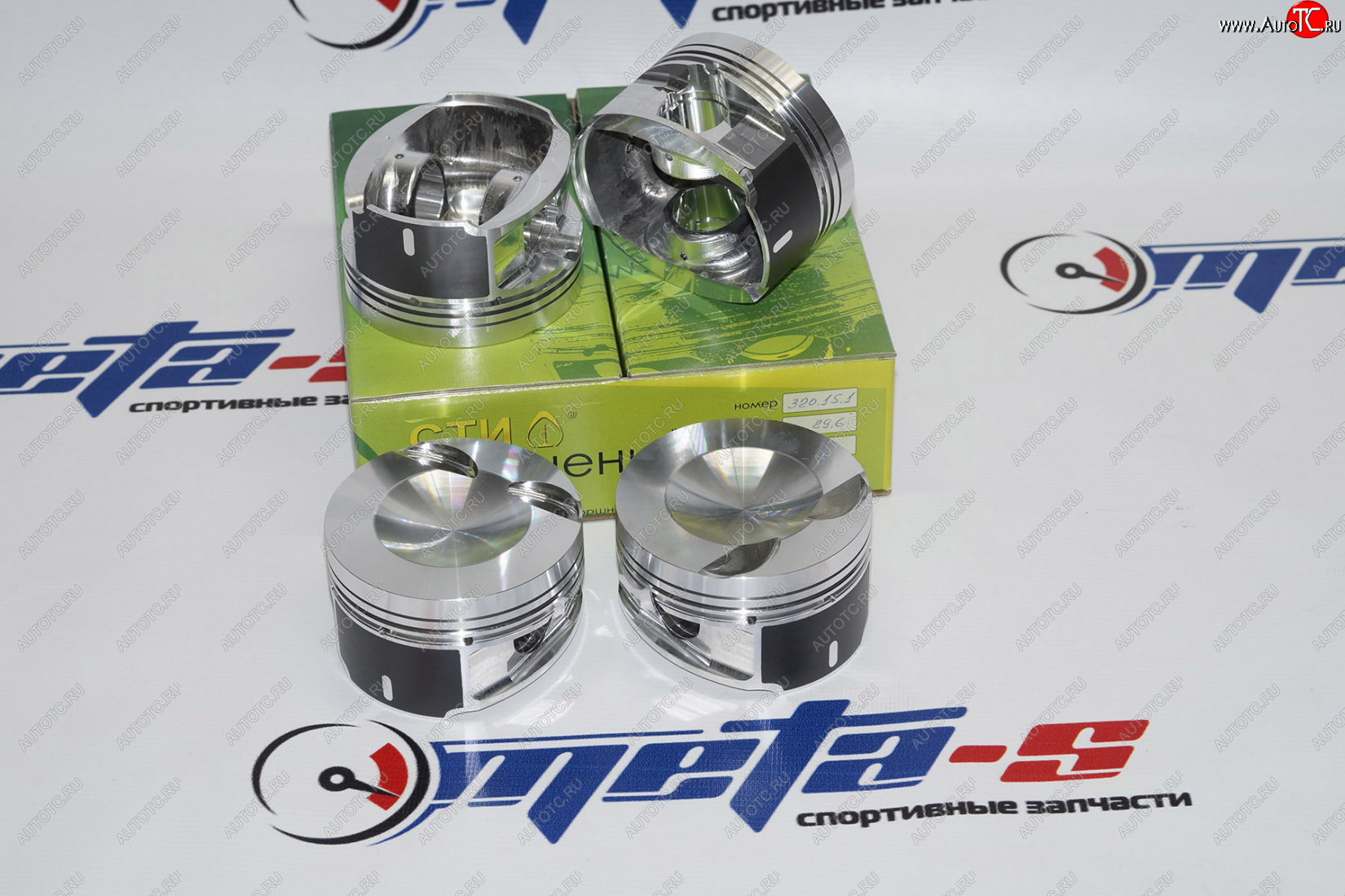 17 999 р. Поршни СТИ 320.15.1 (VolksWagen, CHHС, 2.0TSI, 83,0, палец 2351 мм, кольца 1,21,52,0) СТИ 320.15.1  с доставкой в г. Керчь