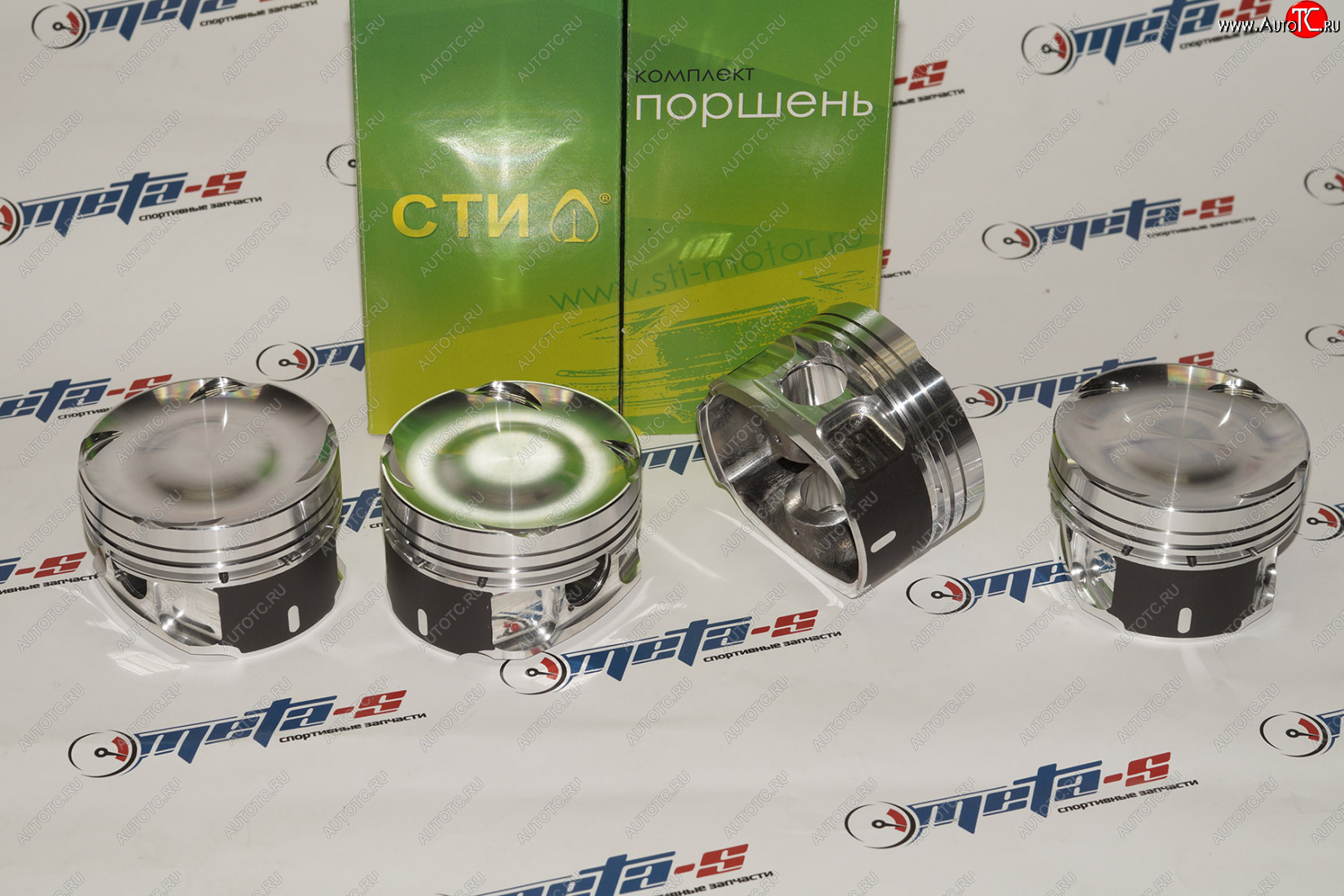22 399 р. Поршни СТИ 320.23.1 (NISSAN, SR20DET, 86.5 палец 2264 под кольца 1,51,53,0, Е=8,5) СТИ 320.23.1  с доставкой в г. Керчь