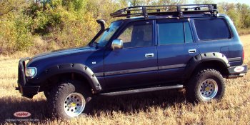 Расширители арок Toyota Land Cruiser 80 LAPTER (ширина 80мм) LAPTER tlc80