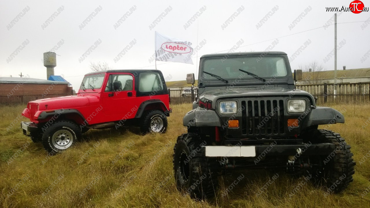18 999 р. Расширители арок Jeep Wrangler LAPTER (YJ) LAPTER jr  с доставкой в г. Керчь
