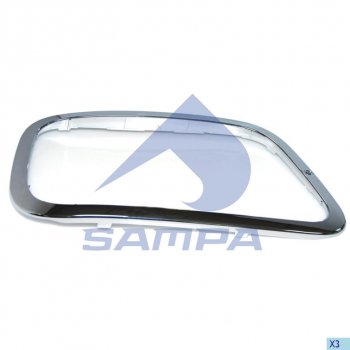 669 р. Рамка MERCEDES Actros фары правая SAMPA SAMPA 201.124  с доставкой в г. Керчь. Увеличить фотографию 1