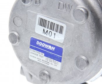27 449 р. Компрессор HYUNDAI Elantra (00-),Tucson (04-) KIA Sportage (06-) кондиционера DOOWON DOOWON 97701-2d700  с доставкой в г. Керчь. Увеличить фотографию 4