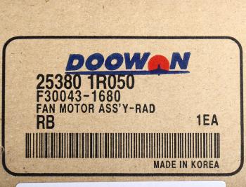 5 799 р. Вентилятор HYUNDAI Solaris (10-) охлаждения электрический в сборе DOOWON DOOWON 25380-1r050  с доставкой в г. Керчь. Увеличить фотографию 6