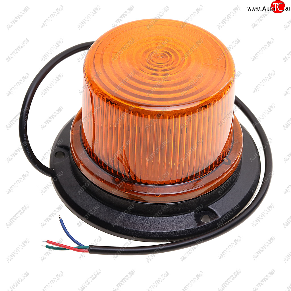 2 299 р. Маяк импульсный 1224V светодиодный стационарный желтый MEGAPOWER MEGAPOWER 370-34-004  с доставкой в г. Керчь