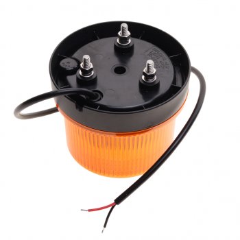 3 369 р. Маяк проблесковый 1224V светодиодный стационарный желтый MEGAPOWER MEGAPOWER 370-34-001  с доставкой в г. Керчь. Увеличить фотографию 2