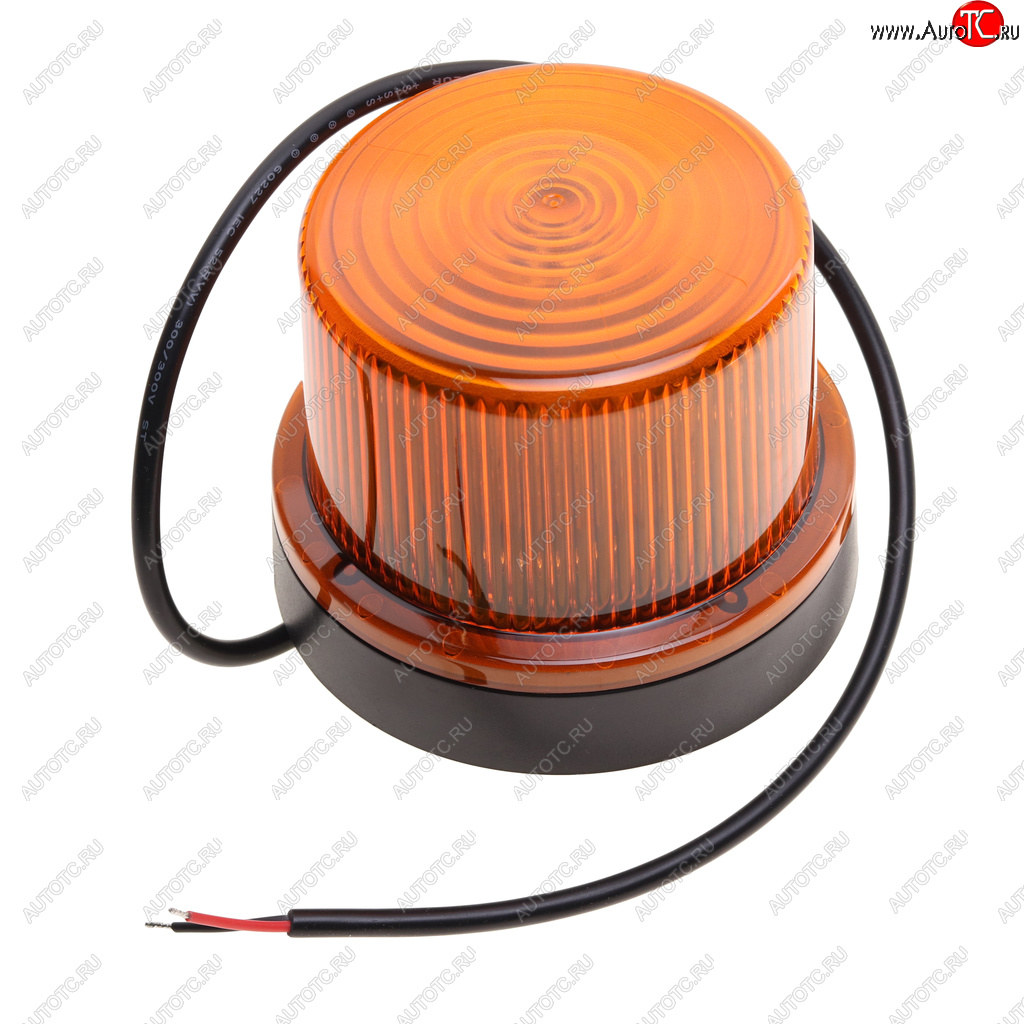 3 369 р. Маяк проблесковый 1224V светодиодный стационарный желтый MEGAPOWER MEGAPOWER 370-34-001  с доставкой в г. Керчь