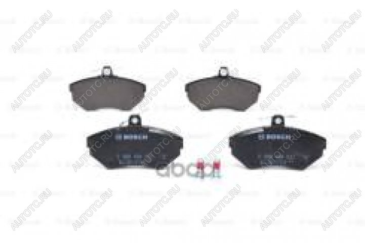 2 899 р. Колодки тормозные передние (4шт.) BOSCH Audi A4 B7 седан (2004-2008)  с доставкой в г. Керчь