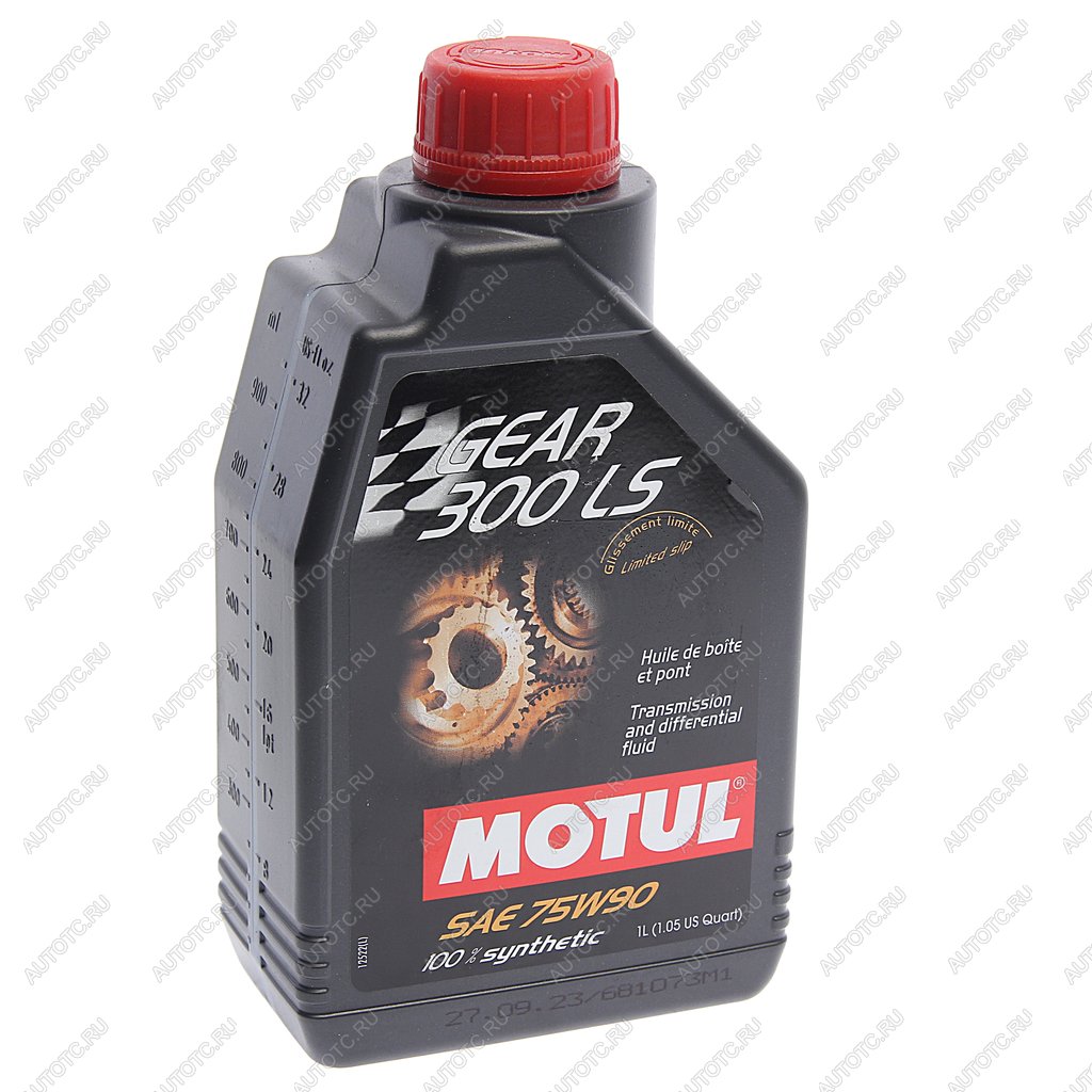 3 399 р. Масло трансмиссионное GEAR 300 LS 75W90 синт.1л MOTUL MOTUL 105778  с доставкой в г. Керчь