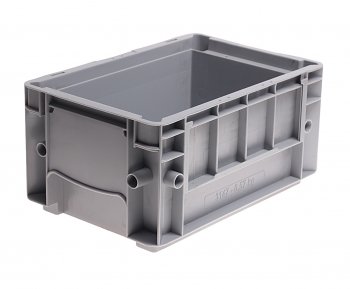 Ящик полимерный многооборотный 297х198х147.5мм серый IPLAST IPLAST ip-378861