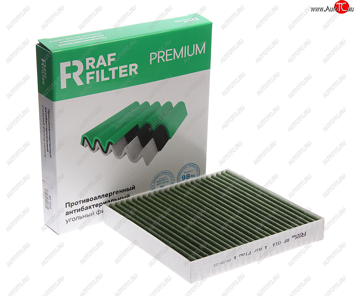 1 249 р. Фильтр воздушный салона GEELY Coolray (20-) угольный антиаллергенный RAF FILTER RAF FILTER rf014  с доставкой в г. Керчь