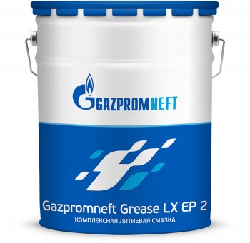 16 849 р. Смазка литиевая высокотемпературная Grease LX EP-2 18кг (синяя) GAZPROMNEFT GAZPROMNEFT 0254211623  с доставкой в г. Керчь. Увеличить фотографию 1