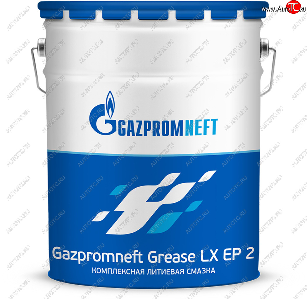 16 849 р. Смазка литиевая высокотемпературная Grease LX EP-2 18кг (синяя) GAZPROMNEFT GAZPROMNEFT 0254211623  с доставкой в г. Керчь