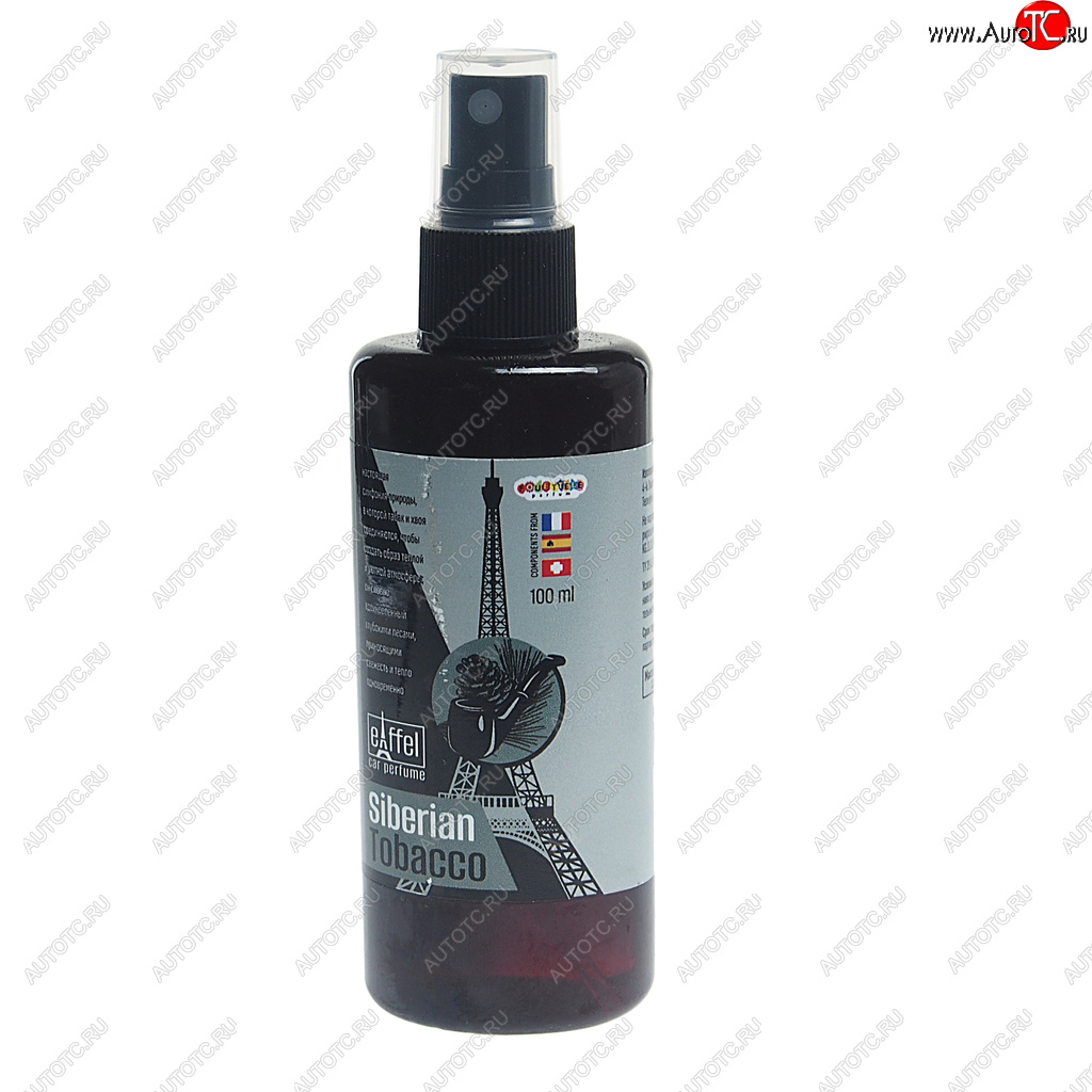 127 р. Ароматизатор спрей (siberian tobacco) 100мл Eiffel Tobacco FOUETTE FOUETTE ef-03  с доставкой в г. Керчь