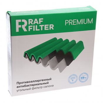 1 459 р. Фильтр воздушный салона GEELY Tugella (FY11) угольный антиаллергенный RAF FILTER RAF FILTER rf015  с доставкой в г. Керчь. Увеличить фотографию 3