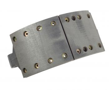 2 999 р. Колодка тормозная SITRAK HOWO передние с накладками (1шт.) OE SITRAK 199000440031  с доставкой в г. Керчь. Увеличить фотографию 2