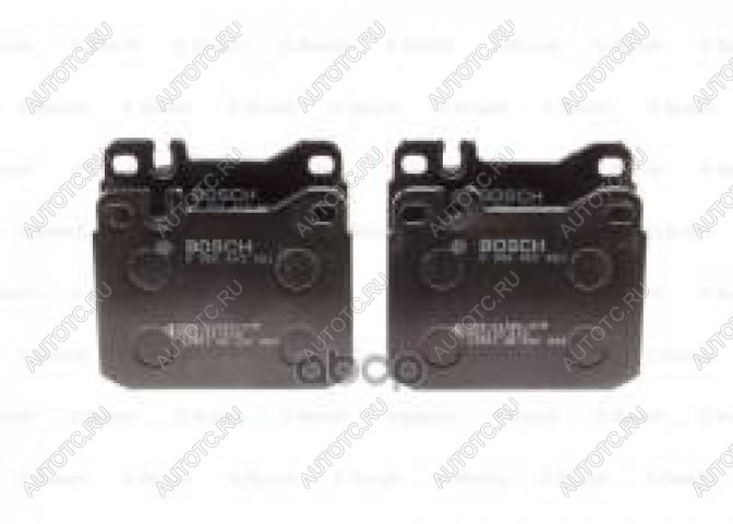 3 699 р. Колодки тормозные передние (4шт.) BOSCH Mercedes-Benz S class W116 (1972-1980)  с доставкой в г. Керчь