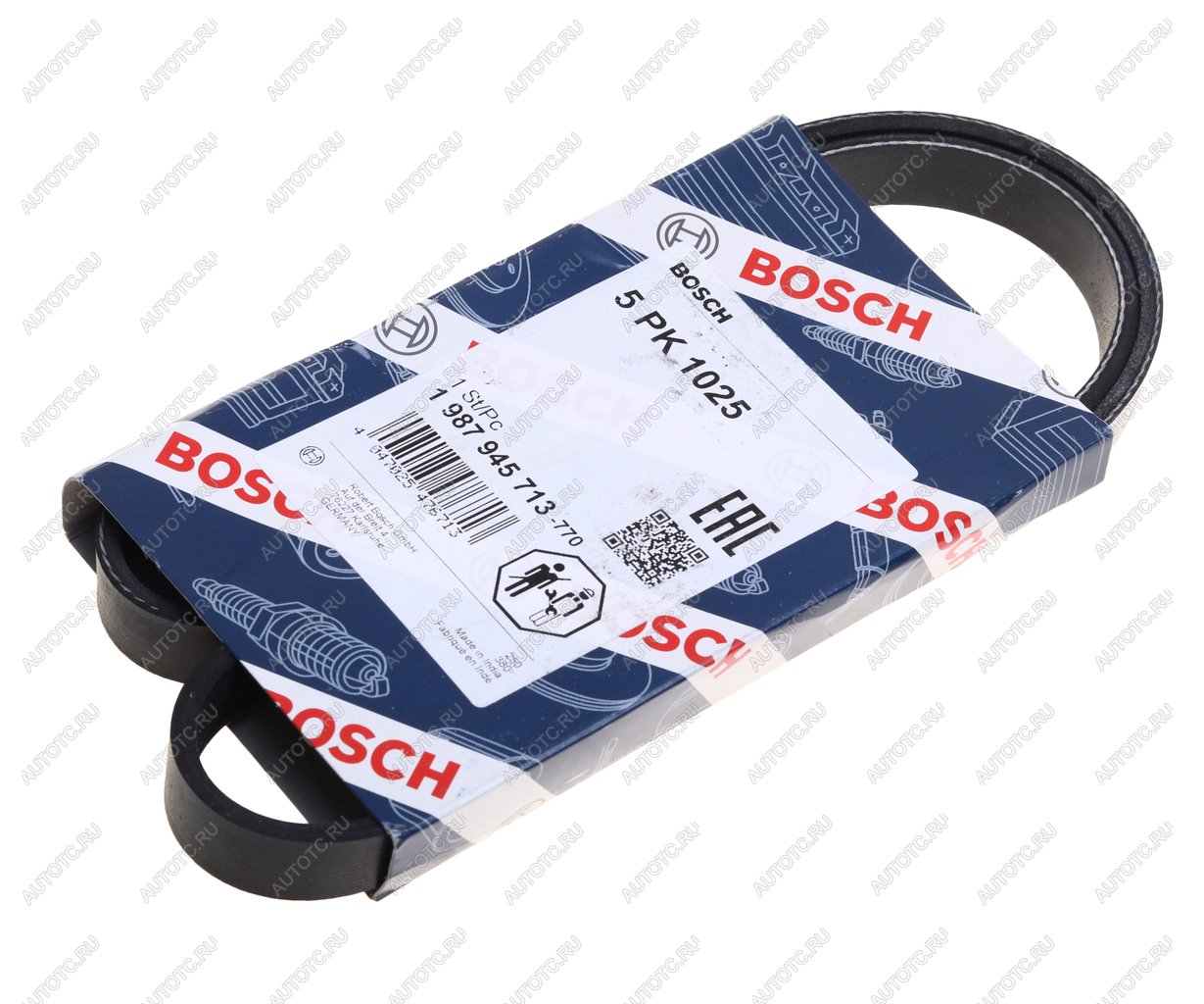 939 р. Ремень приводной поликлиновой 5PK1025 BOSCH BOSCH 1987945713  с доставкой в г. Керчь