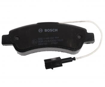 2 899 р. Колодки тормозные задние (4шт.) BOSCH Fiat Ducato 250 (2006-2014)  с доставкой в г. Керчь. Увеличить фотографию 2