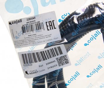 2 659 р. Датчик АБС RENAULT угловой (L=2430мм) COJALI COJALI 2260045  с доставкой в г. Керчь. Увеличить фотографию 3