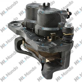 5 449 р. Суппорт HYUNDAI Santa Fe (00-) (2WD) передний правый (с колодками) MANDO MANDO ex5813026000 MANDO ex5813026000  с доставкой в г. Керчь. Увеличить фотографию 3