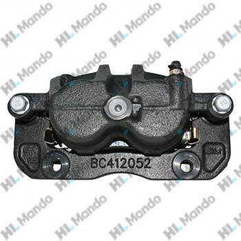 5 449 р. Суппорт HYUNDAI Santa Fe (00-) (2WD) передний правый (с колодками) MANDO MANDO ex5813026000 MANDO ex5813026000  с доставкой в г. Керчь. Увеличить фотографию 2