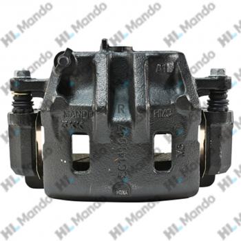 5 449 р. Суппорт HYUNDAI Santa Fe (00-) (2WD) передний правый (с колодками) MANDO MANDO ex5813026000 MANDO ex5813026000  с доставкой в г. Керчь. Увеличить фотографию 1