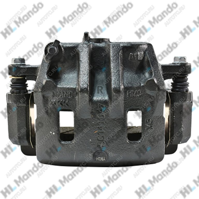 5 449 р. Суппорт HYUNDAI Santa Fe (00-) (2WD) передний правый (с колодками) MANDO MANDO ex5813026000 MANDO ex5813026000  с доставкой в г. Керчь