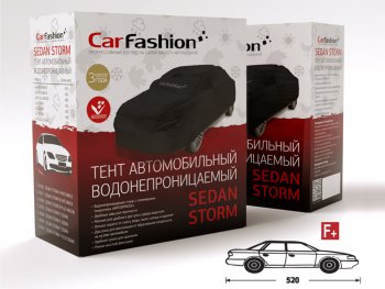 3 699 р. Тент на автомобиль (XL) 520х185х150см черный Sedan F Plus CARFASHION CARFASHION 42162  с доставкой в г. Керчь. Увеличить фотографию 1