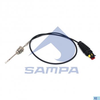 3 179 р. Датчик температуры DAF XF105,XF95 отработавших газов (ЕВРО-5) SAMPA SAMPA 096.2360  с доставкой в г. Керчь. Увеличить фотографию 1