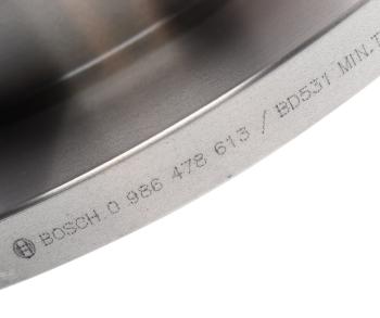 3 499 р. Диск тормозной VW T4 (90-03) передний (1шт.) BOSCH BOSCH 0986478613  с доставкой в г. Керчь. Увеличить фотографию 4