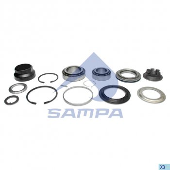 8 349 р. Ремкомплект BPW (ECO) ступицы SAMPA SAMPA 070.682  с доставкой в г. Керчь. Увеличить фотографию 1