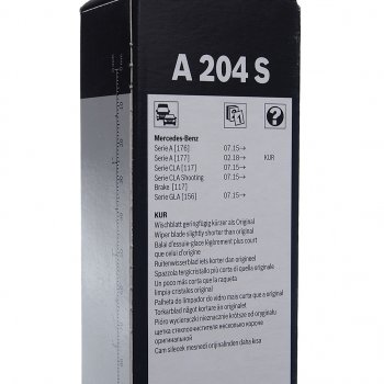 2 799 р. Щетка стеклоочистителя MERCEDES A (W176) 600475мм комплект BOSCH BOSCH 3397014204  с доставкой в г. Керчь. Увеличить фотографию 6