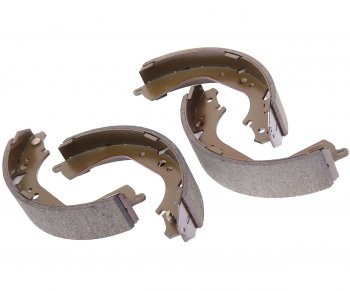 5 549 р. Колодки тормозные TOYOTA Land Cruiser (79-) задние барабанные (4шт.) NIBK NIBK fn2280 NIBK fn2280  с доставкой в г. Керчь. Увеличить фотографию 1