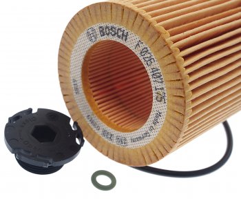 879 р. Фильтр масляный BMW 1 (F20,21),2 (F22),3 (F30,34),4 (F32),5 (F10) BOSCH BOSCH f026407175  с доставкой в г. Керчь. Увеличить фотографию 2