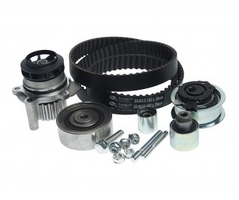 15 999 р. Комплект ГРМ VW AUDI SEAT SKODA (1.6 TDI2.0 TDI) с водяным насосом GATES GATES kp25649xs-1  с доставкой в г. Керчь. Увеличить фотографию 1