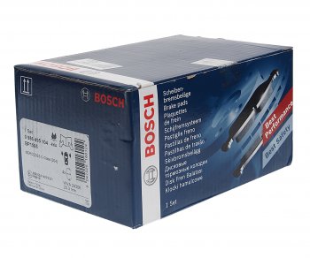 3 299 р. Колодки тормозные передние (4шт.) BOSCH Mercedes-Benz E-Class W211 дорестайлинг седан (2002-2006)  с доставкой в г. Керчь. Увеличить фотографию 2