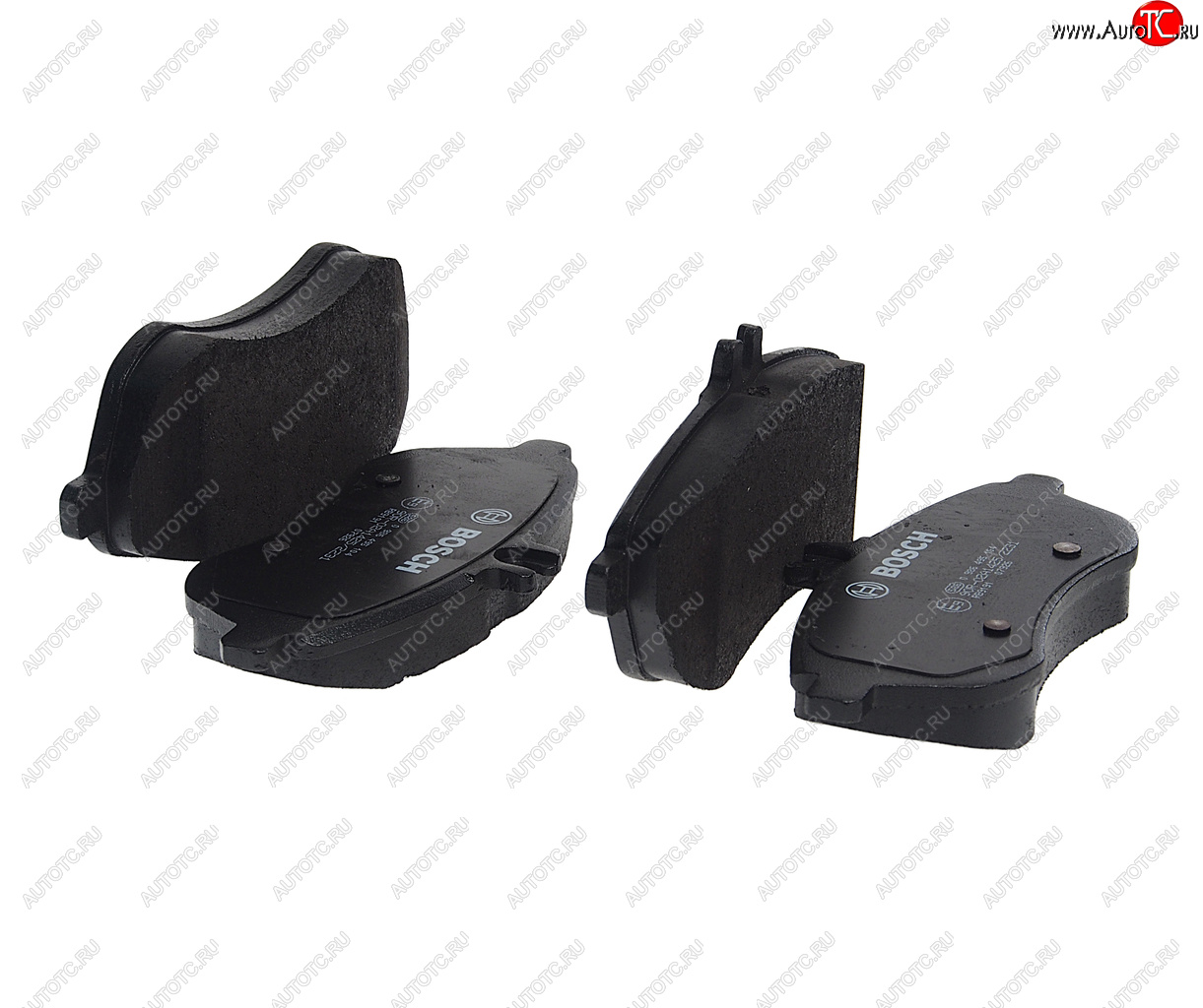 3 299 р. Колодки тормозные передние (4шт.) BOSCH Mercedes-Benz E-Class W211 дорестайлинг седан (2002-2006)  с доставкой в г. Керчь