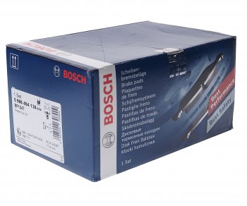 3 199 р. Колодки тормозные передние (4шт.) BOSCH Honda Civic EP хэтчбэк 3 дв. рестайлинг (2003-2006)  с доставкой в г. Керчь. Увеличить фотографию 2