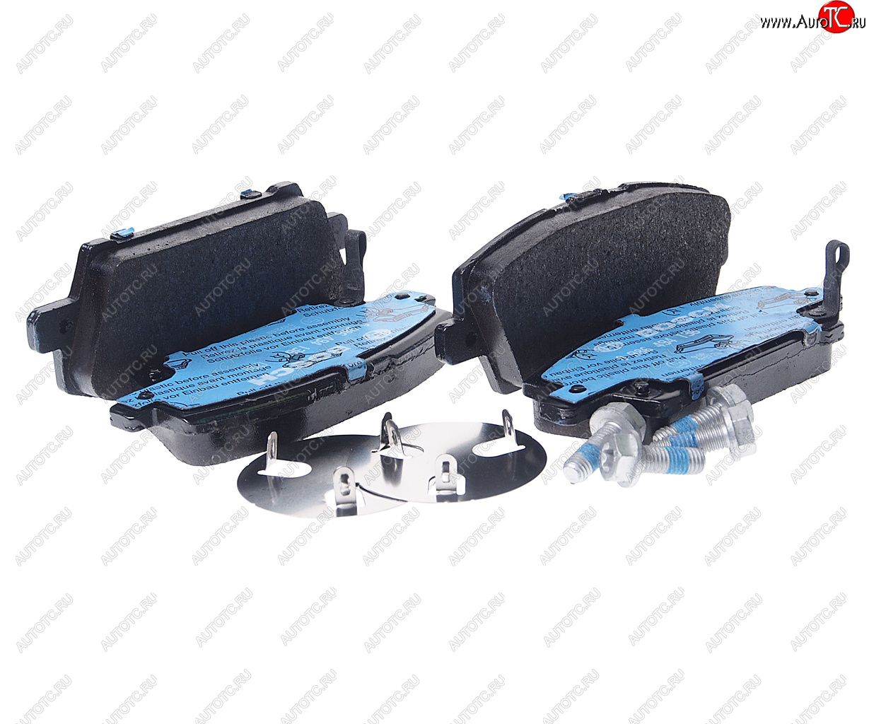 3 199 р. Колодки тормозные передние (4шт.) BOSCH Honda Civic EP хэтчбэк 3 дв. рестайлинг (2003-2006)  с доставкой в г. Керчь